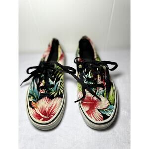 Vans Hawaiian Floral Sneakers Women's Size 7.0